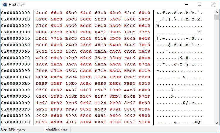 Eeprom Bin File Editor